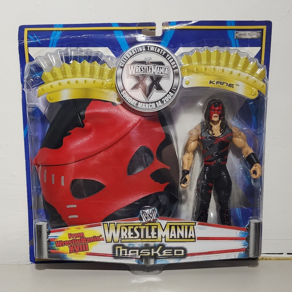 Wrestlemania Kane W/ Mask Replica - Jakks Pacific